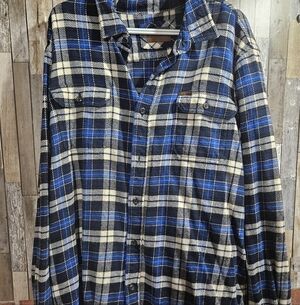mens ORVIS quality plaid flannel